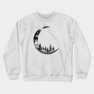 THE MOON AND THE MOUNTAINS Crewneck Sweatshirt